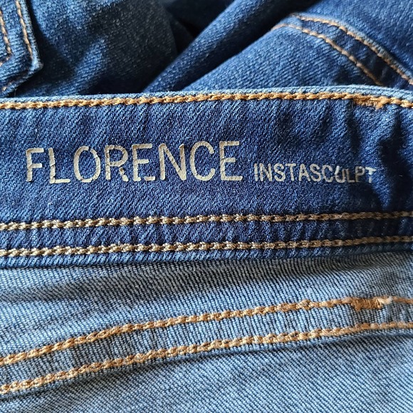 DL1961 Florence Instasculpt Buckley Distressed Skinny Jeans 2428 Women's Size 25 - Picture 13 of 16